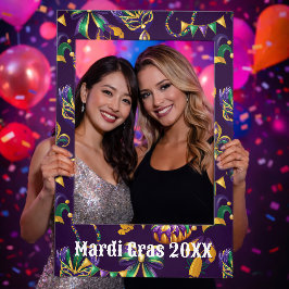 Mardi Gras Purple Pattern