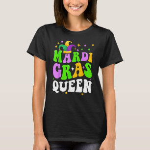 Mardi Gras Queen Family Party New Orleans Carnival T Shirt