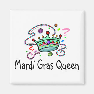Mardi Gras Queen Magnet