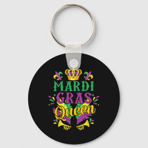 Mardi Gras Queen Parad Costume Party Women Girl M Nyckelring