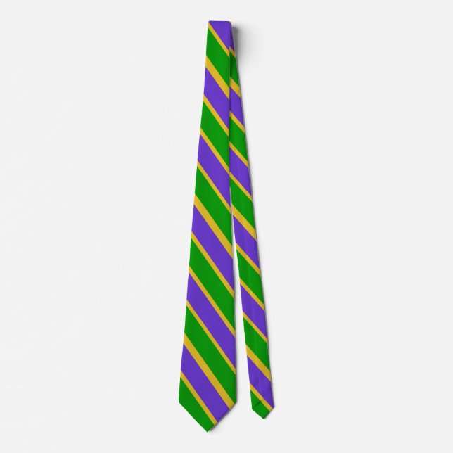 Mardi Gras Rand Neck Tie Slips (Framsida)