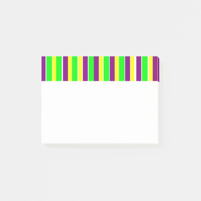 Mardi Gras Rand Post-it Block (Framsida)