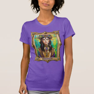 Mardi Gras Realm Porträtt - Creole Princess T Shirt