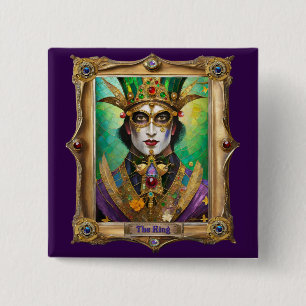 Mardi Gras Realm Porträtt - Kung Knapp