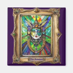 Mardi Gras Realm Porträtt - Priestess Magnet