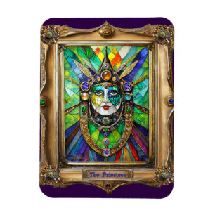 Mardi Gras Realm Porträtt - Priestess Magnet