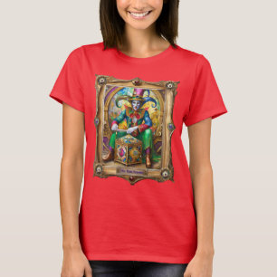 Mardi Gras Realm Porträtt - Time Traveler T Shirt