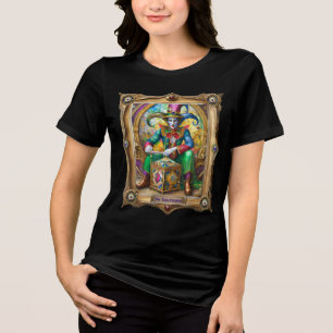 Mardi Gras Realm Porträtt - Time Traveler T Shirt