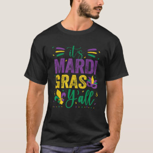 Mardi Gras Roligt 2025 Mardi Gras Y all Manar Wome T Shirt