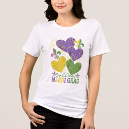 Mardi Gras - Roligt och Festive T-Shirt för Firand