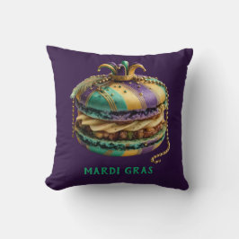 Mardi Gras Royal Macaron Kudde