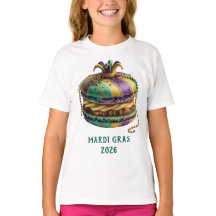 Mardi Gras Royal Macaron