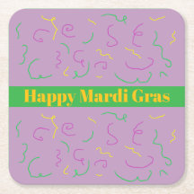 Mardi Gras servetter