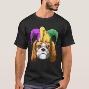 Mardi Gras Shih Tzu Carnival Hat Shih Tzu T Shirt