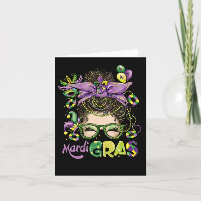 Mardi Gras Shirt Women Kort (Framsida)