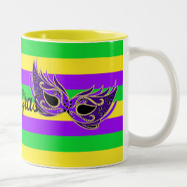 Mardi Gras Souvenir Coffee Mugg Tea Kopp