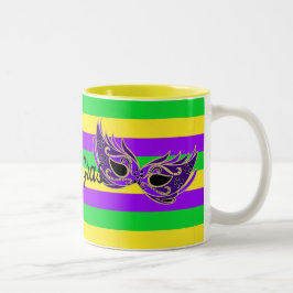 Mardi Gras Souvenir Coffee Mugg Tea Kopp