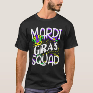 Mardi Gras Squad Funny T Shirt