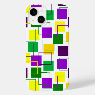 Mardi Gras Squares and Outlines