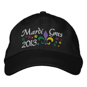 Mardi Gras - SRF Broderad Keps