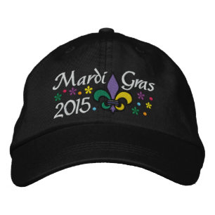 Mardi Gras - SRF Broderad Keps
