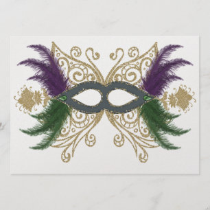 Mardi Gras - SRF Inbjudningar