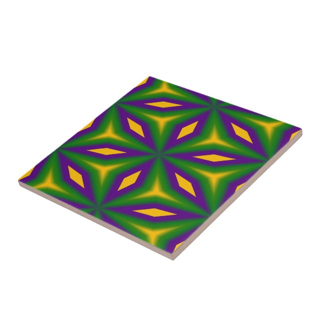 Mardi Gras Star Kakelplatta (Sidan)