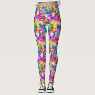 Mardi Gras stildamasker Leggings