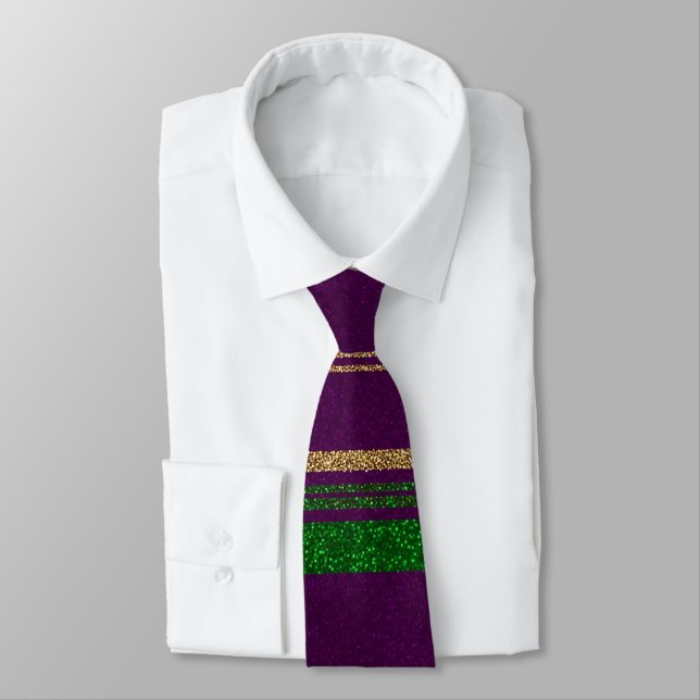 Mardi Gras Striped  Slips (Bunden)