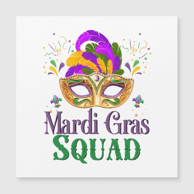 Mardi Gras-styrkan (Framsida)