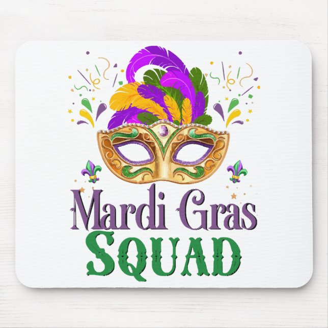 Mardi Gras-styrkan Musmatta (Framsidan)