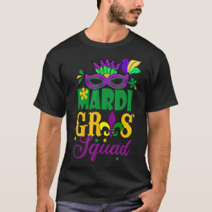 Mardi Gras-styrkan New Orleans karneval Fleur De L T Shirt