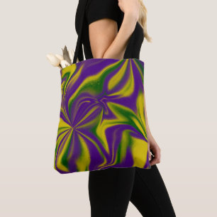 Mardi Gras Swirls Tygkasse