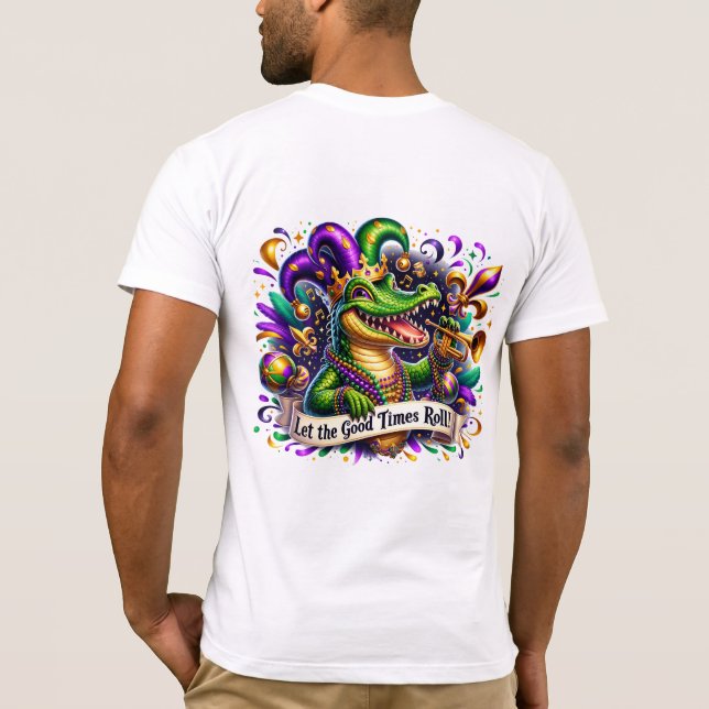 Mardi Gras T-Shirt (Baksida)