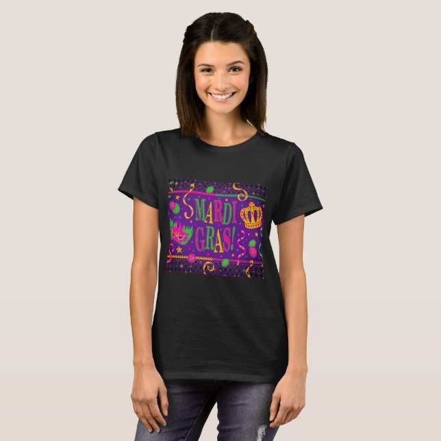 Mardi Gras T Shirt (Hel framsida)