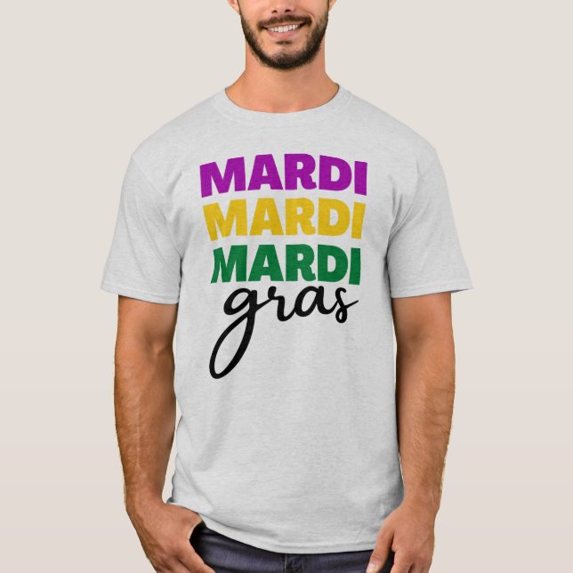 Mardi Gras T Shirt (Framsida)