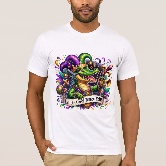 Mardi Gras T-Shirt (Framsida)