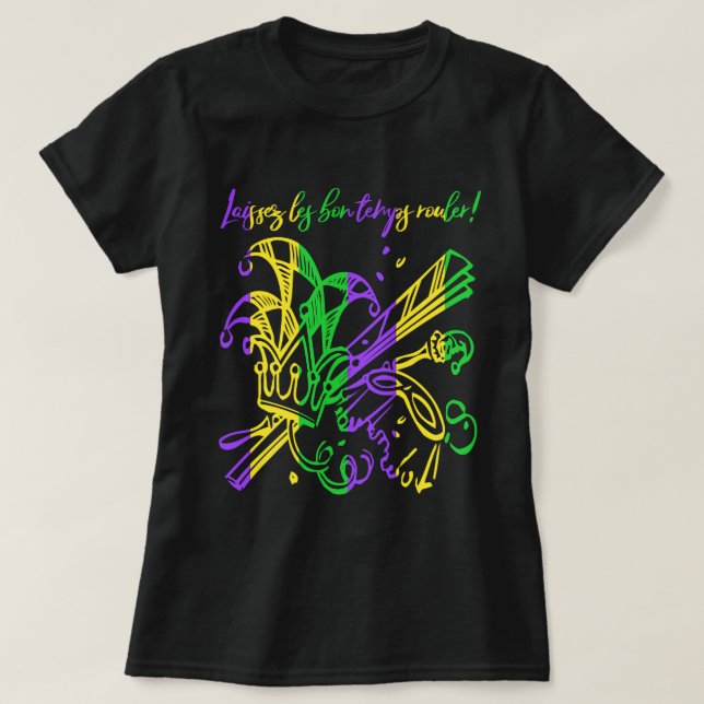 Mardi Gras T Shirt (Design framsida)