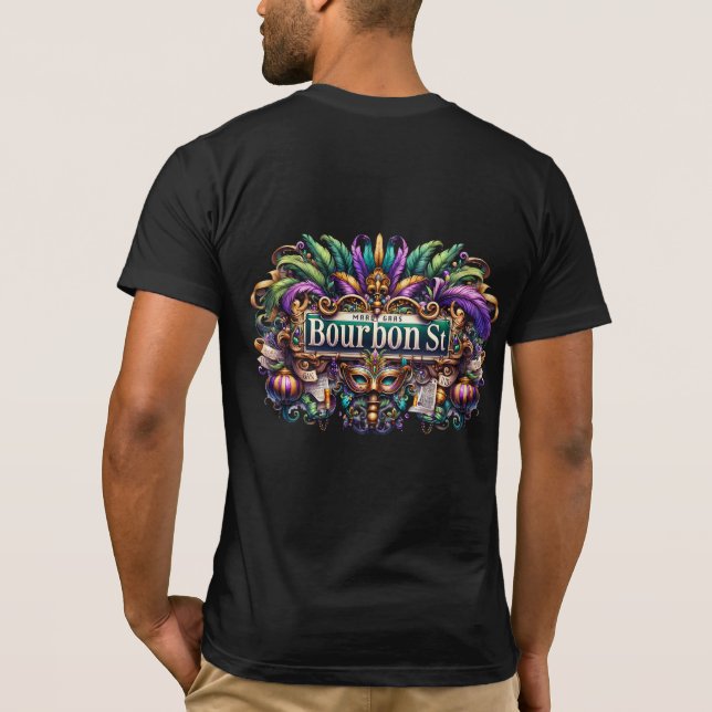 Mardi Gras T-Shirt (Baksida)