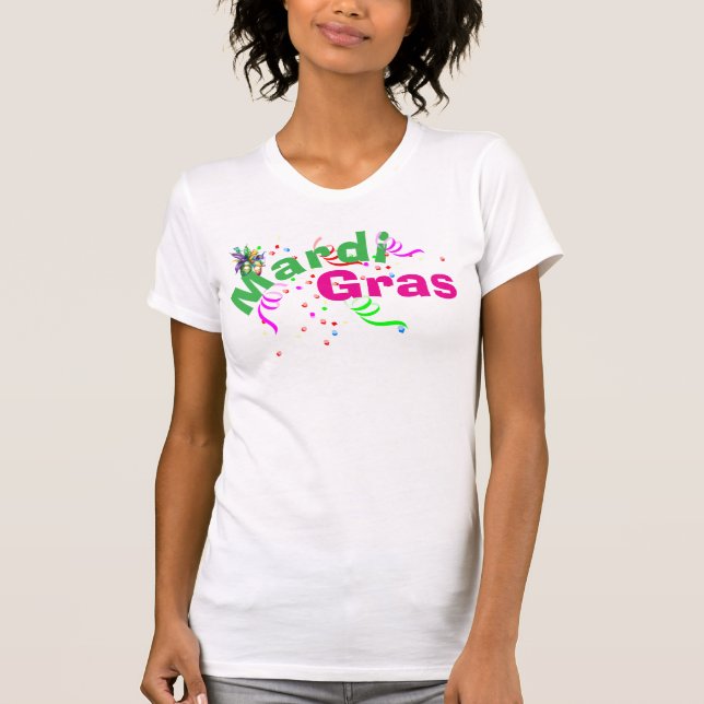 Mardi Gras T Shirt (Framsida)