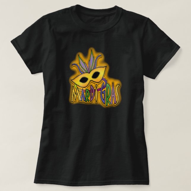 Mardi Gras Tee Shirt (Design framsida)