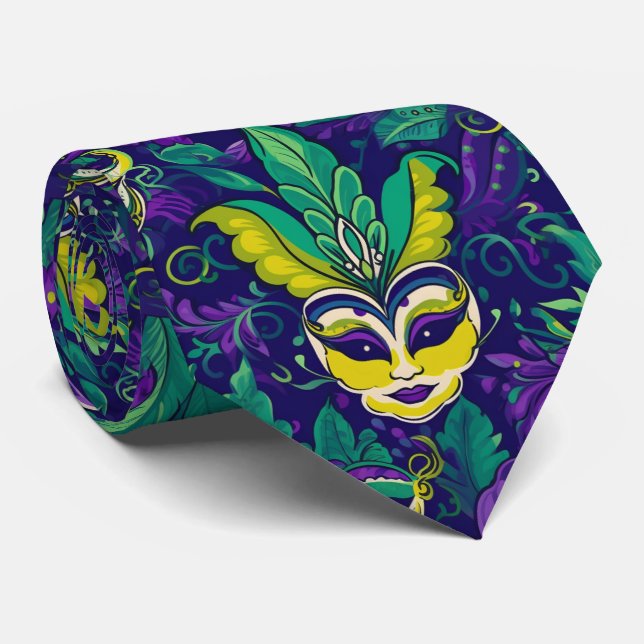 Mardi Gras the MasquerTie Slips (Rullad)