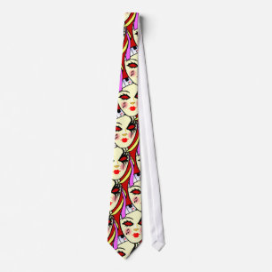 Mardi Gras Tie Slips