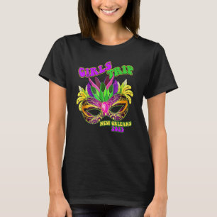 Mardi Gras-tjejresan 2023 New Orleans Sängvätning T Shirt