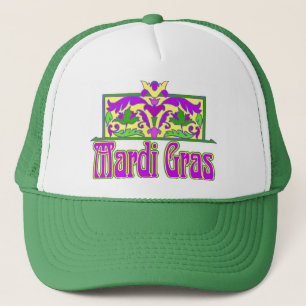 Mardi gras truckerkeps