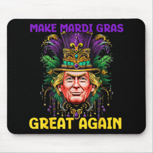Mardi Gras Trump 2025 Funny Gör Mardi Gras Underba Musmatta