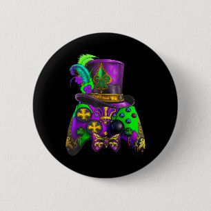 Mardi Gras Video Game Controller E sport för barn Knapp