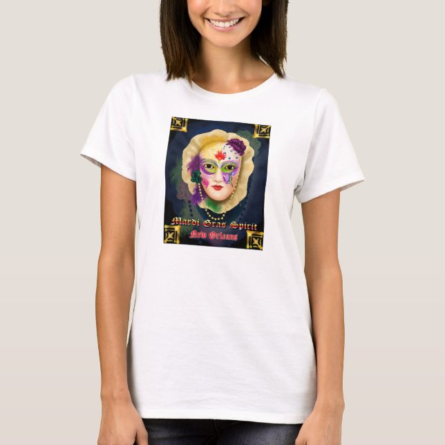 Mardi Gras Vintage T-Shirt (Framsida)