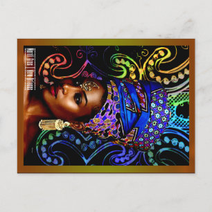 Mardi Gras Vykort