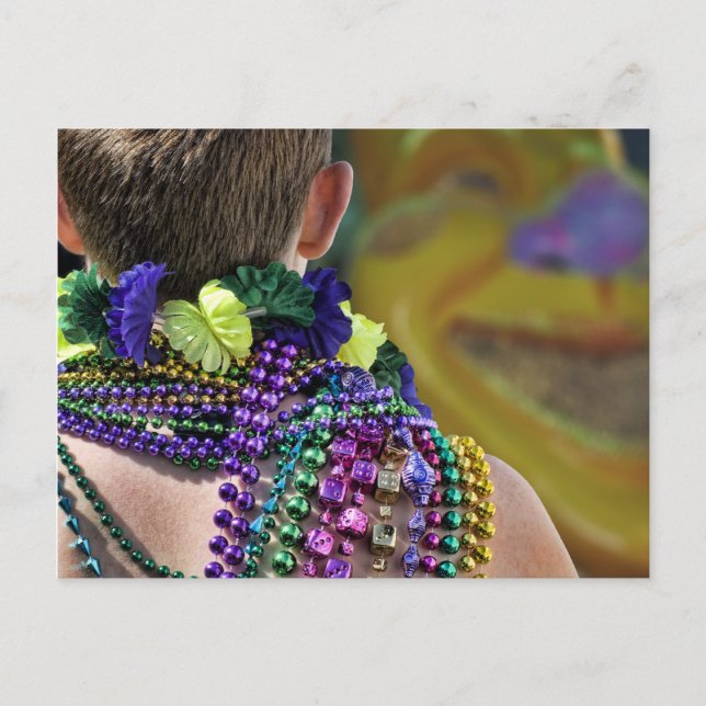 Mardi Gras Vykort (Framsida)